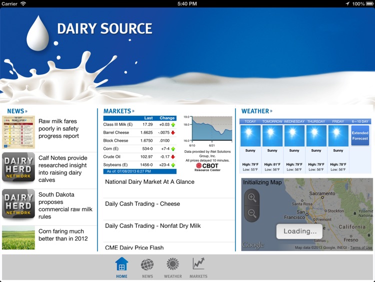 Dairy Source for iPad