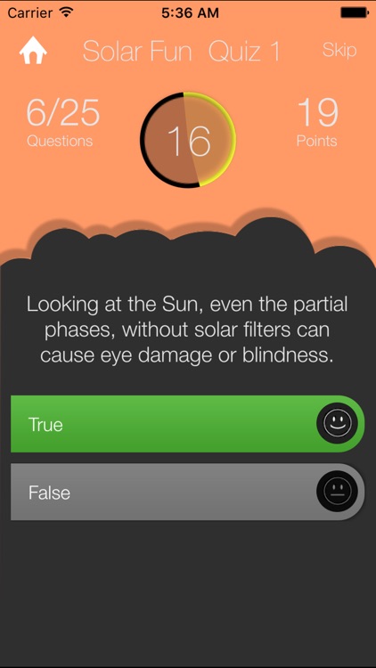 Solar Eclipse USA Quiz Game screenshot-3
