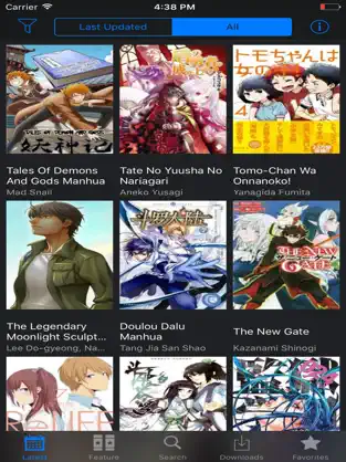 Captura 1 Manga Box - Best Manga Reader App iphone