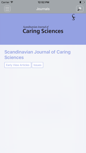 Scandinavian Journal of Caring Sciences(圖2)-速報App