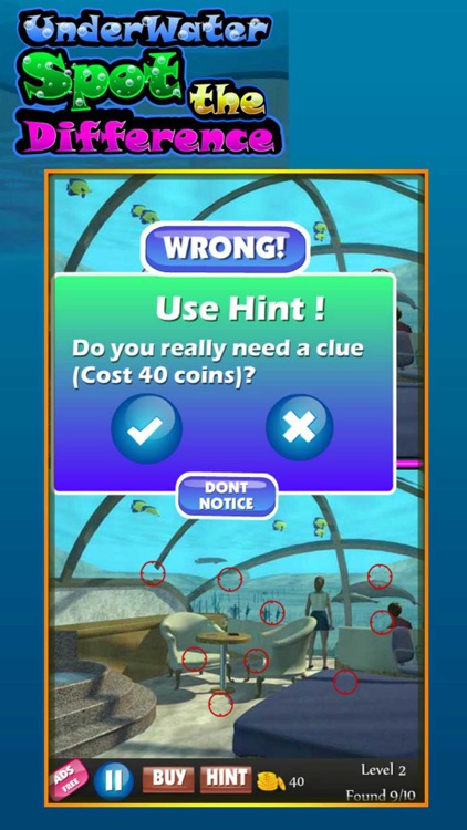 Under WaterUnderwater Spot the Difference