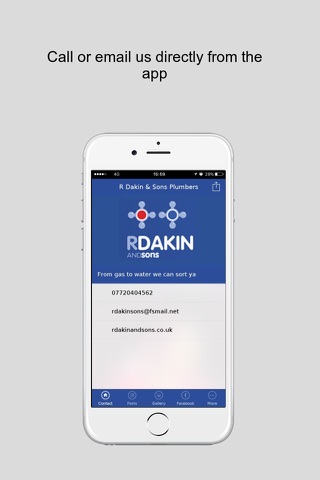 R Dakin & Sons Plumbers screenshot 4