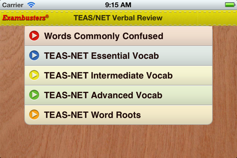 TEAS 6 Prep Verbal Flashcards Exambusters screenshot 2