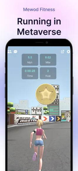 Game screenshot Mewod Fitness - Metaverse Run mod apk
