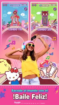 Captura de Pantalla 2 Hello Kitty Fiesta Musical - ¡Kawaii y Bello! iphone