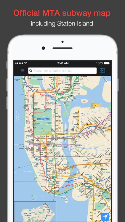 New York Subway - MTA map and route planner screenshot-0