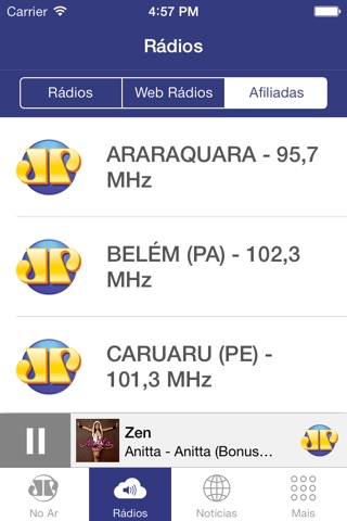 Jovem Pan screenshot 3