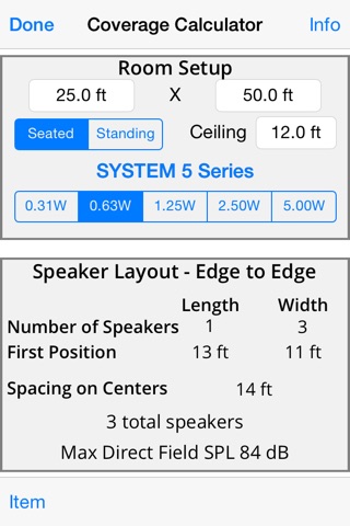 Quam Loudspeaker Tools screenshot 2