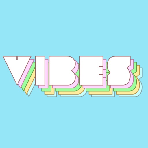 #VIBES : Animated Text Stickers icon