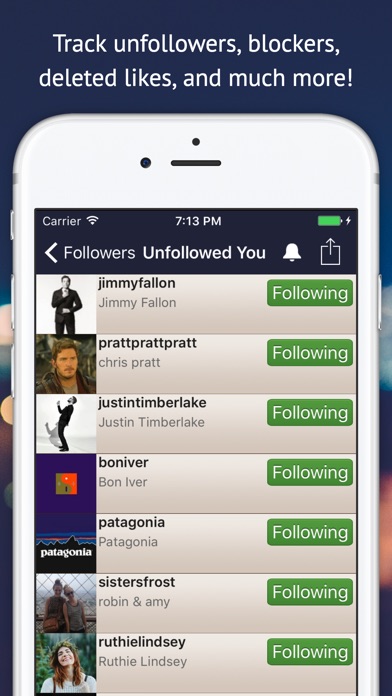 screenshots - followers instagram ios