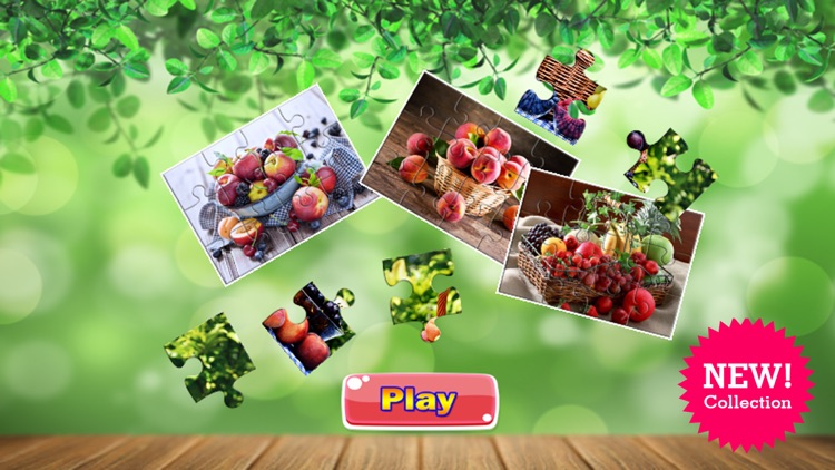 Fruit And Vegetable Jigsaw Puzzle For Kids Toddler screenshot-4