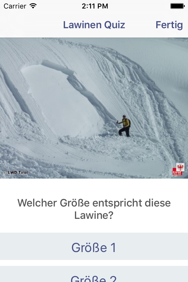 Lawine-Wissen screenshot 3