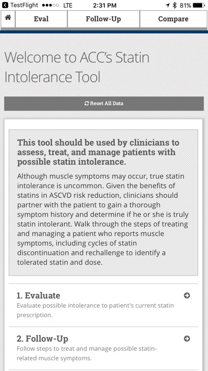 Statin Intolerance