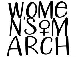 Support your connection to the cause with these powerful slogans and signs from the Women's March of January 21, 2017, beautifully rendered in hand lettering and calligraphy