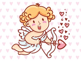 Cupid will help you say beautiful words to your loved one