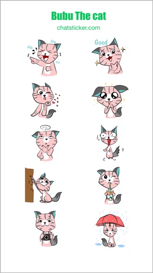 Bubu The Cat Stickers(圖4)-速報App