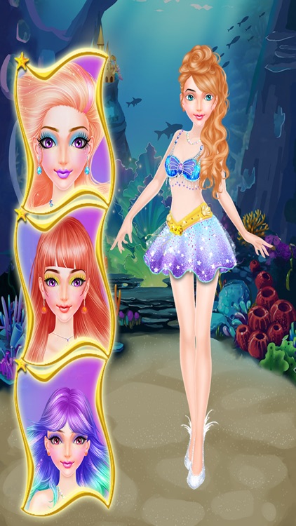 Royal Mermaid Princess Salon