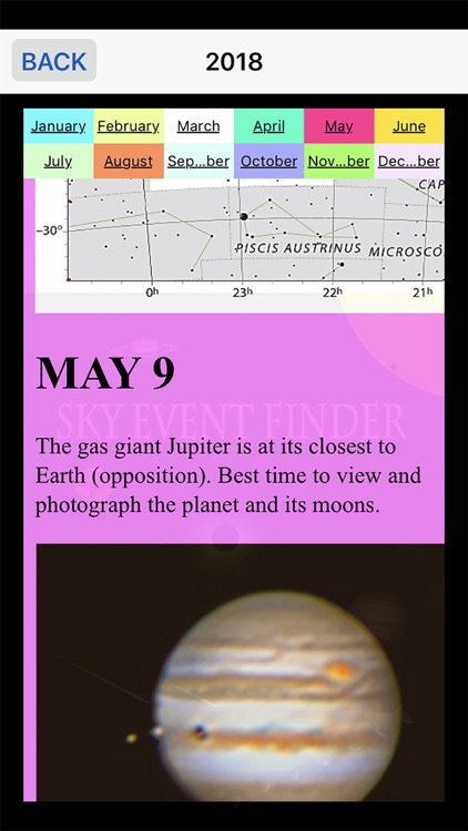 Sky Event Finder