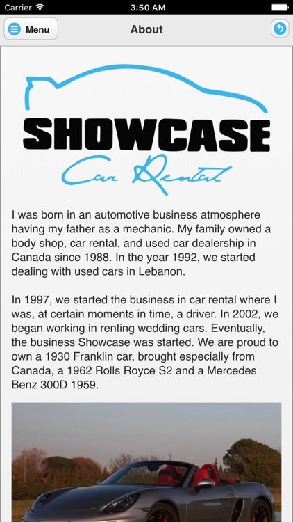 Showcase Lebanon Car Rental