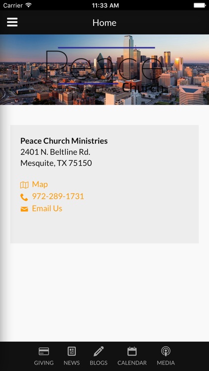 Peace Church - Mesquite, TX