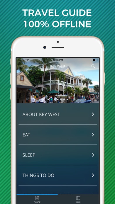 How to cancel & delete Key West Travel Guide with Offline Street Map from iphone & ipad 1