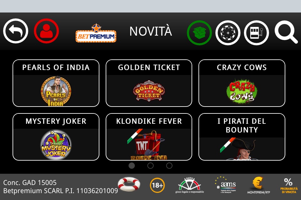 Betpremium Casinò screenshot 3