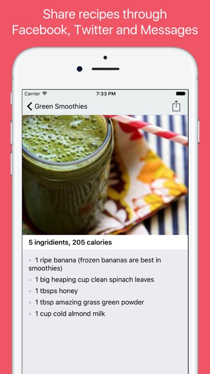Smoothie Recipes - Healthy and Detox drinks