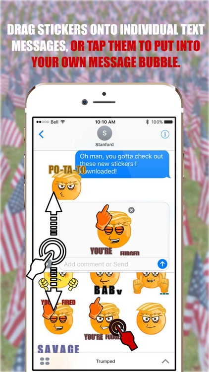 Prez Emoji Stickers – Donald Trump Edition