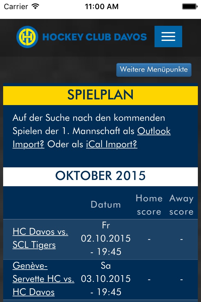 Hockey Club Davos screenshot 3