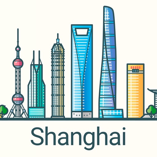 Shanghai 2017 — offline map and navigation! icon