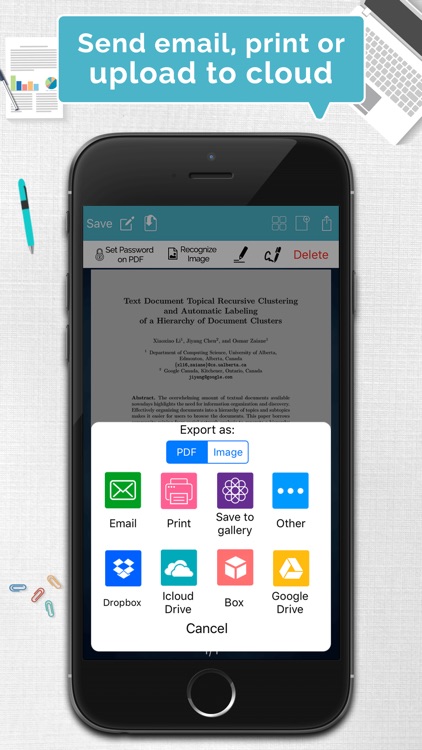 Tom Scanner Pro - PDF document scanner with OCR screenshot-3