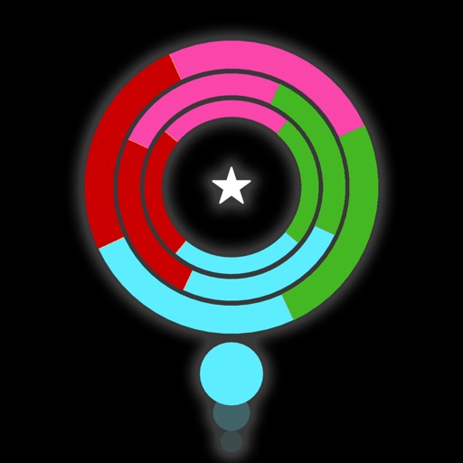 Glow Color Circle Icon