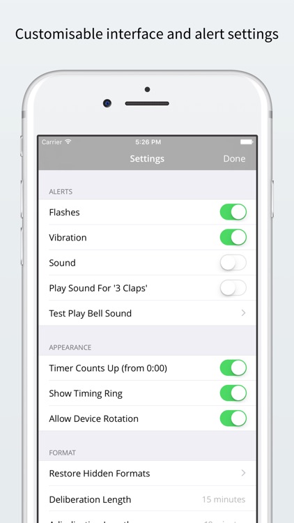 Timekept - Universal & Simple Debate Timer screenshot-4