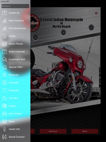 Coastal Indian Motorcycle screenshot 2