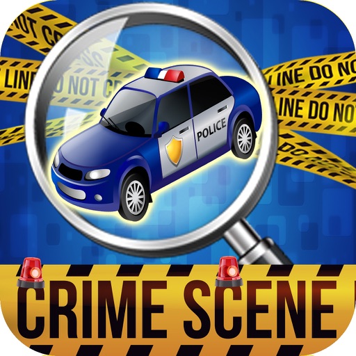 Free Hidden Objects :Mysterious Crime Scene Icon