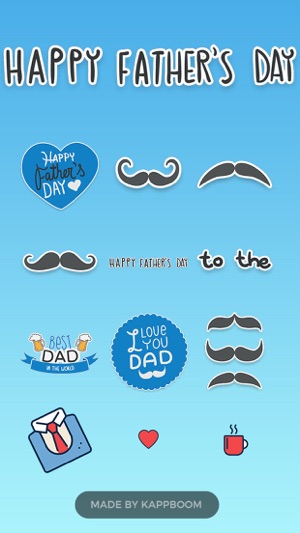 I Love My Dad Stickers(圖4)-速報App