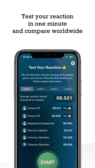 Reaction Speed Test Pro Screenshots