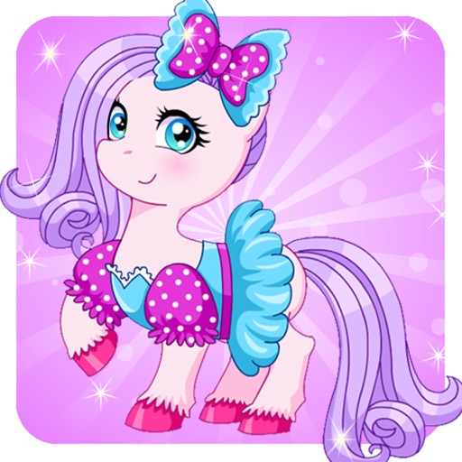 My pony Hair design Dressup style