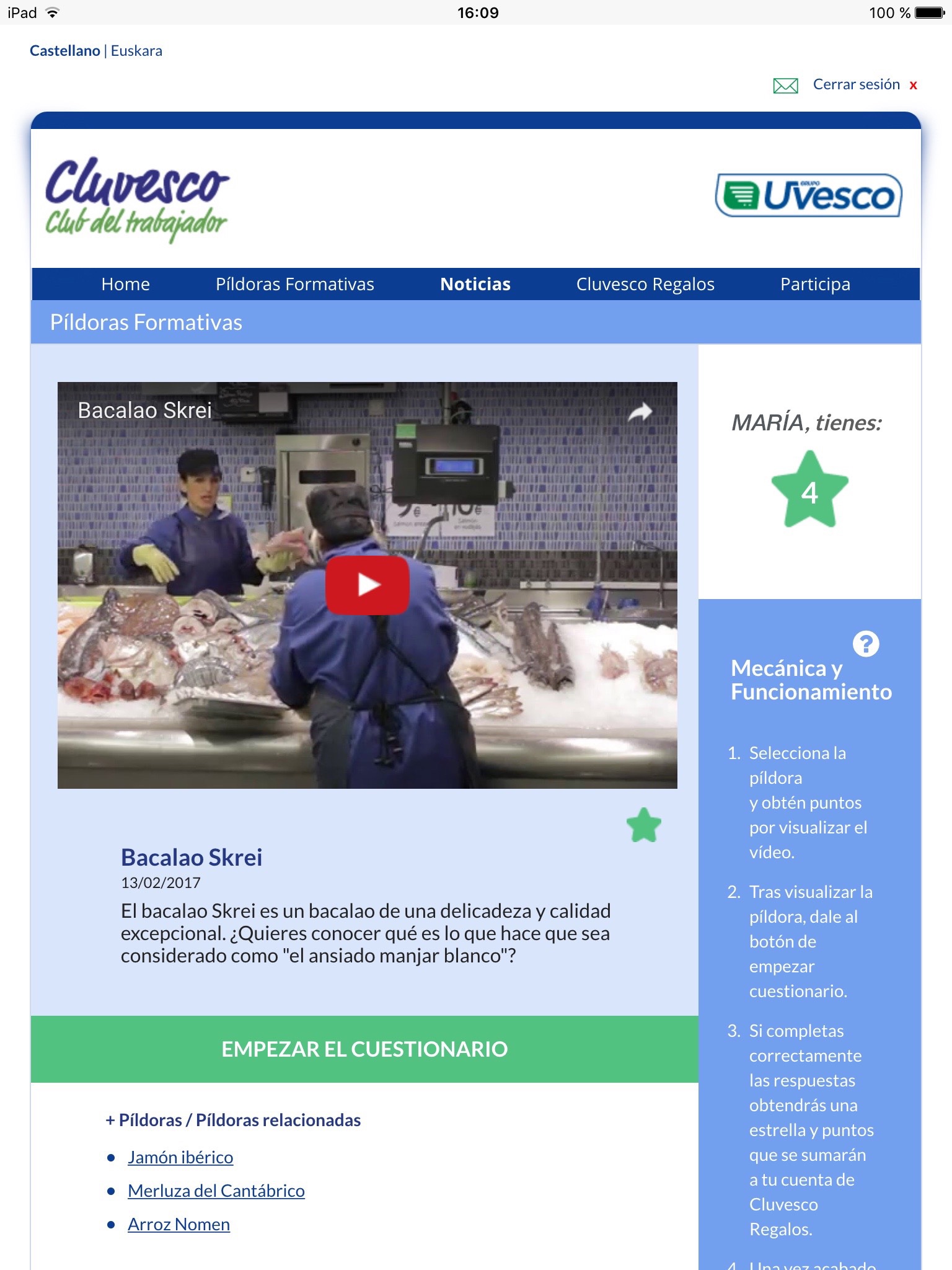 CLUVESCO Trabajadores screenshot 3