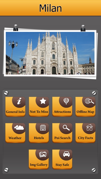 Milan Offline Map Travel Explorer