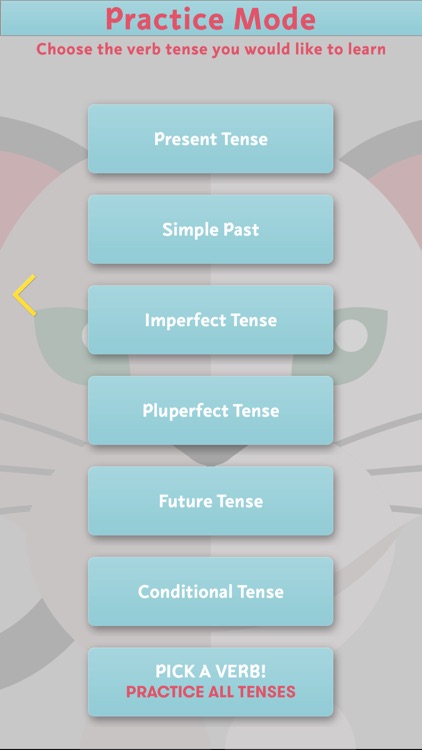 CatsAndVerbs - French verbs! screenshot-3