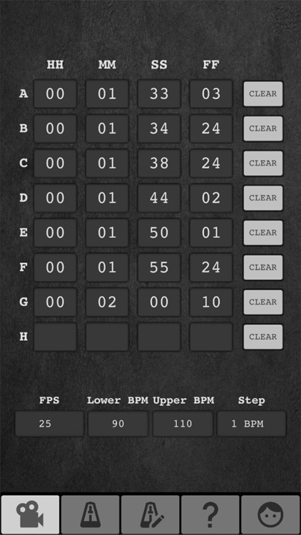 Tempo Finder for Film Scoring