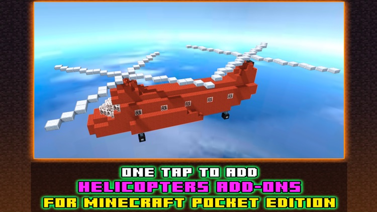 Helicopter Addons for Minecraft Pocket Edition PE