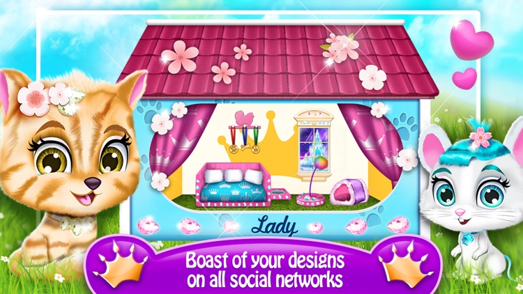 Pet House Game Princess Castle screenshot-4