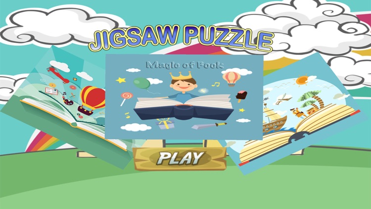 Magic of Book Jigsaw Puzzle Free Kids Art Table