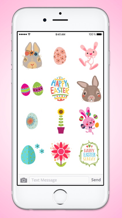 Happy Easter Garden Sticker Pack