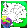 Turkey Coloring Game For Toddle