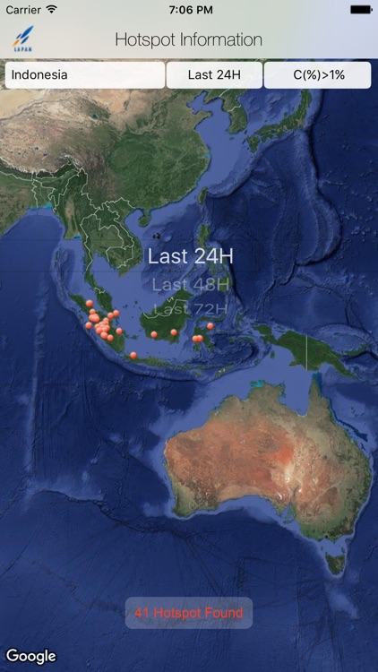 LAPAN: Fire Hotspot