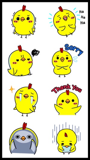 Shibi Chicken Stickers(圖4)-速報App