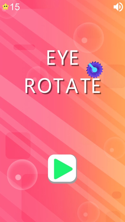 Eye Rotate - funny rolling ball shooting game